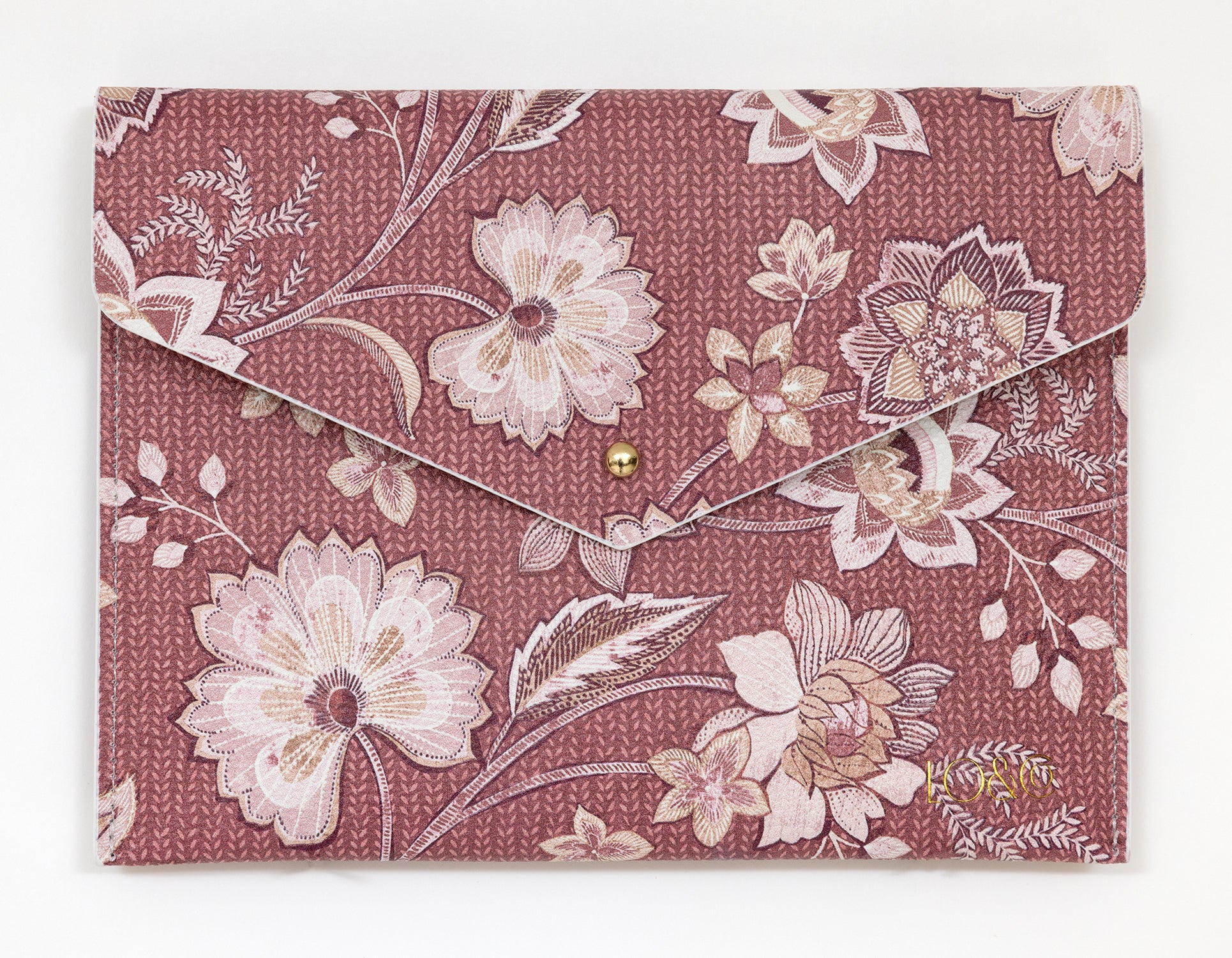Card Envelope in Tulis - Raspberry