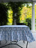 Tablecloth in Bellflower - Blue