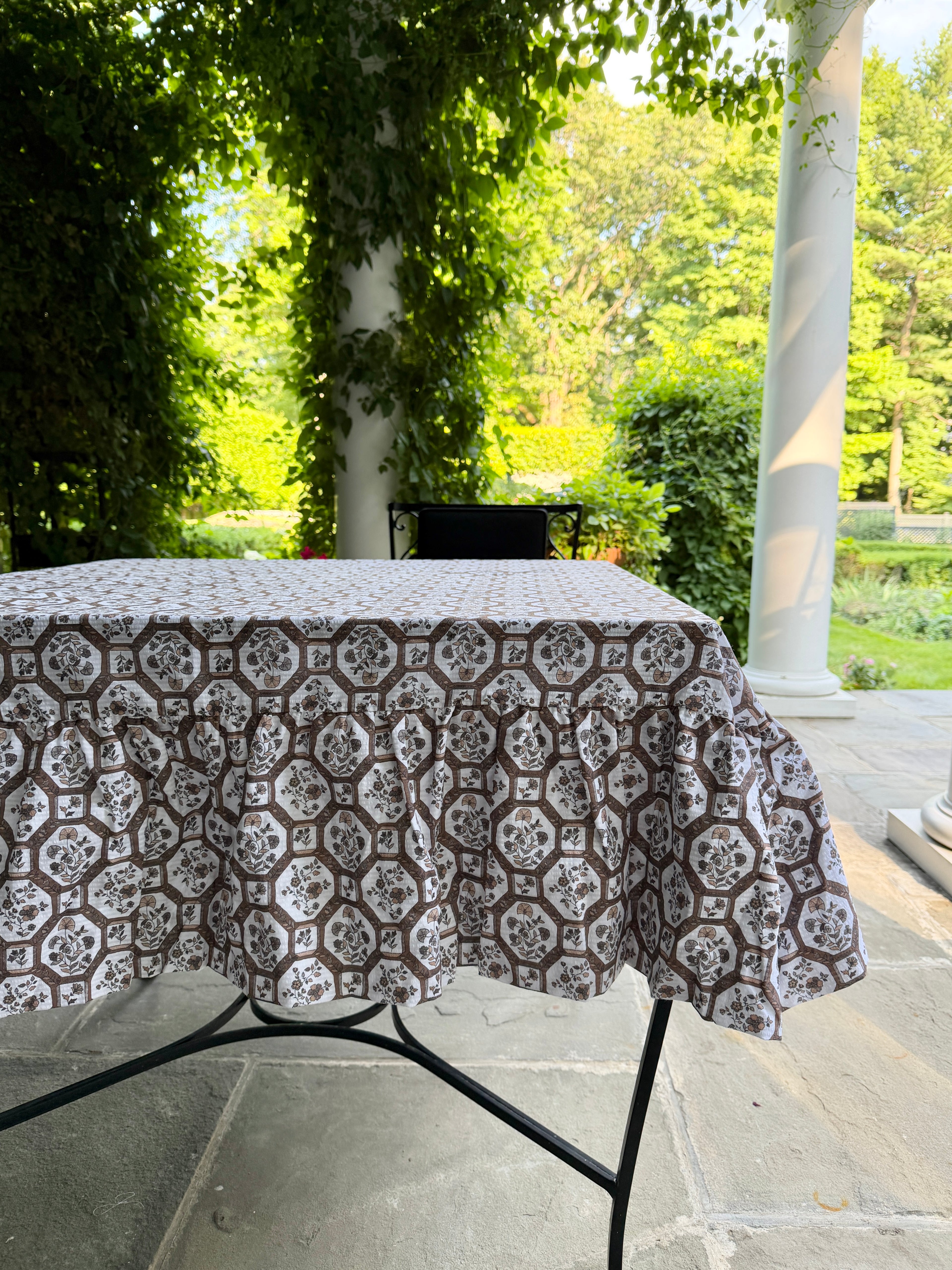 Tablecloth in Parterre - Bark