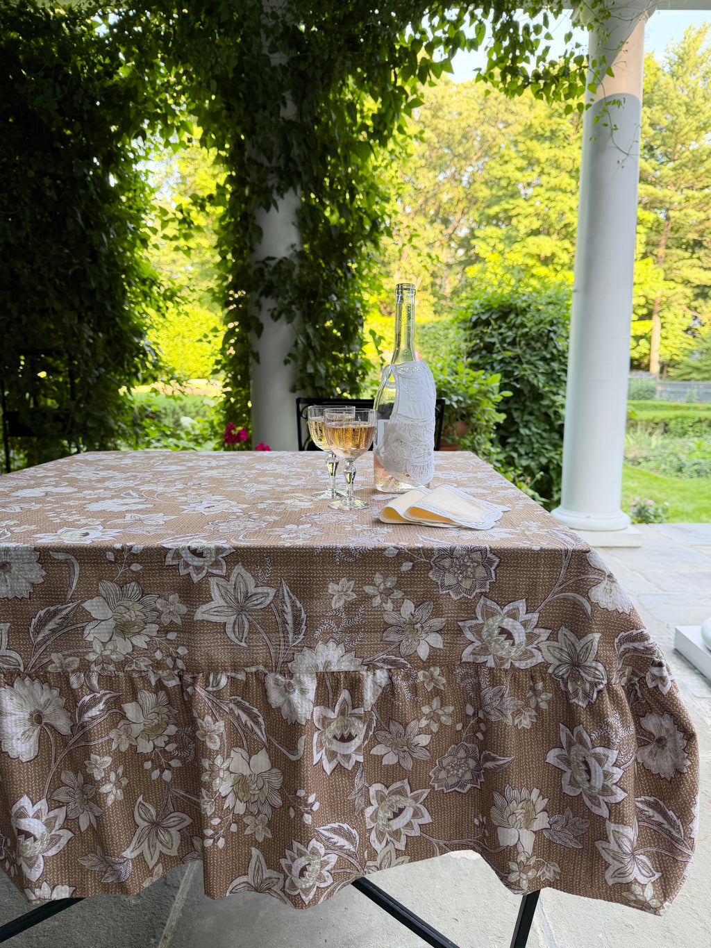 Tablecloth in Tulis - Sand