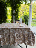 Tablecloth in Tulis - Sand