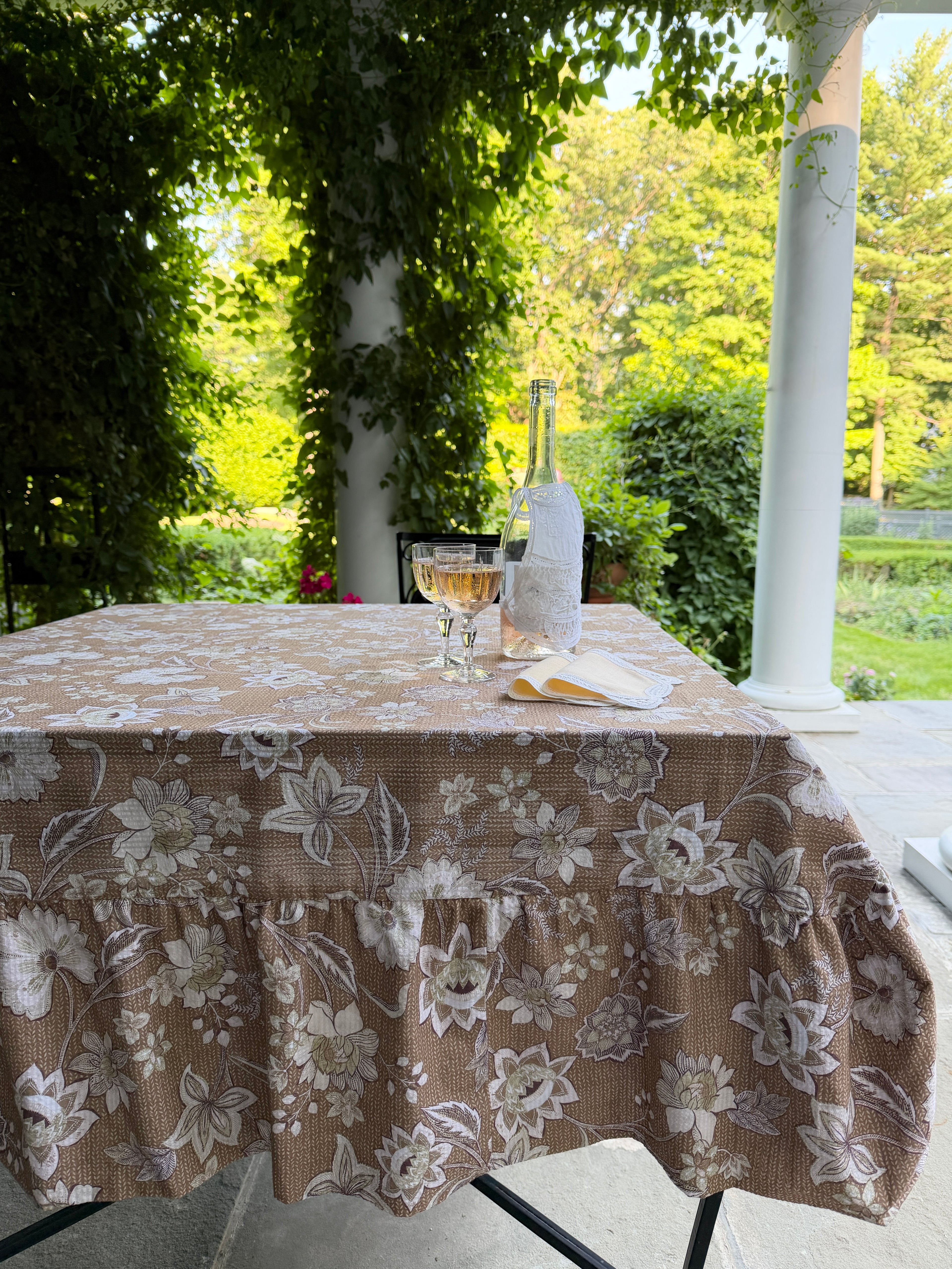 Tablecloth in Tulis - Sand
