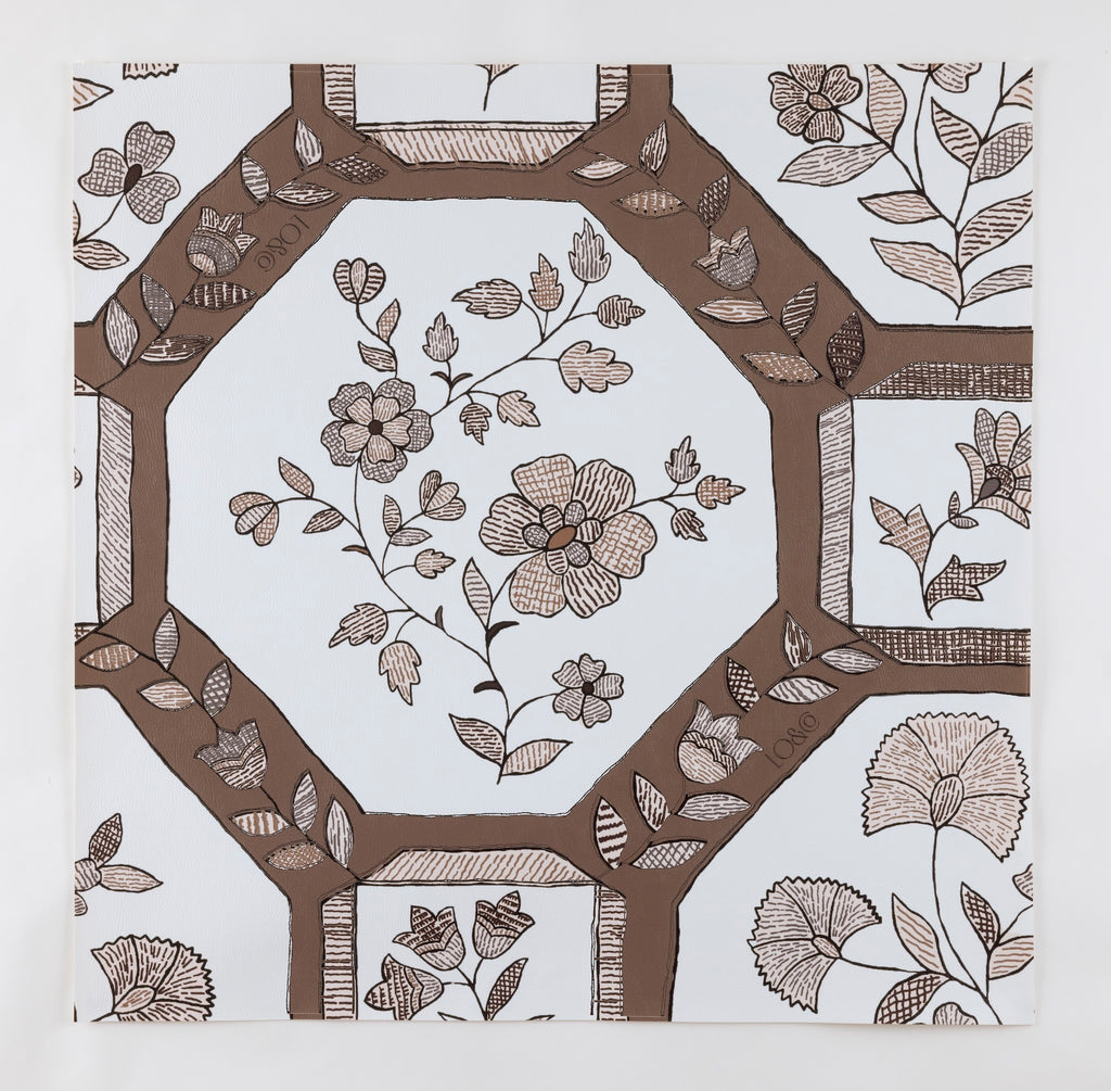 Mahjong Mat in Parterre - Bark