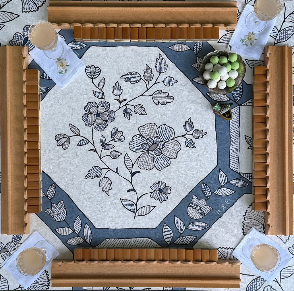 Mahjong Mat in Parterre - Ocean